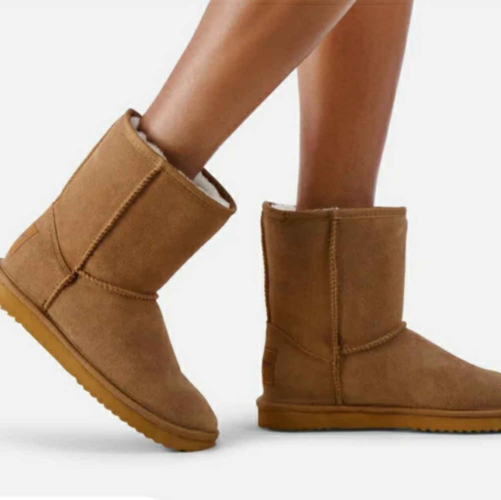 NWT EMU RIDGE SOPHIE WOMEN'S SHEARLING LINED WINTER BOOT SZ 8,9 & 10 CHESTNUT 🎉 - Picture 7 of 12